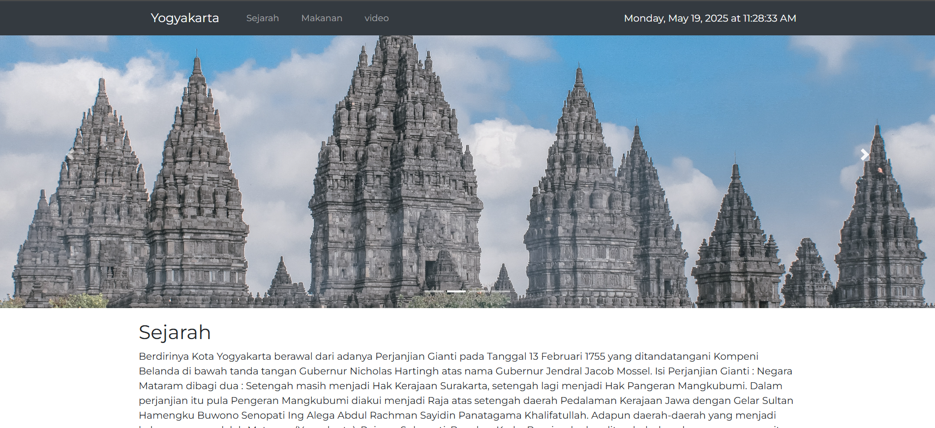 Website Profile